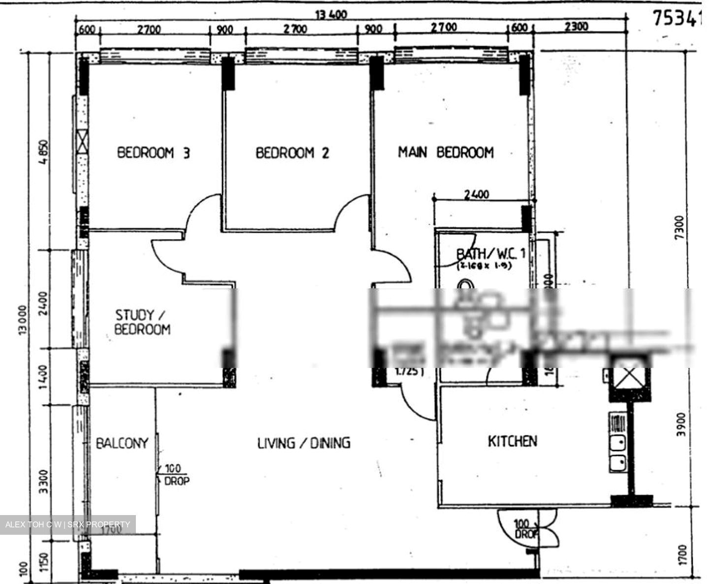 Blk 549 Serangoon North Avenue 3 (Serangoon), HDB Executive #412070901